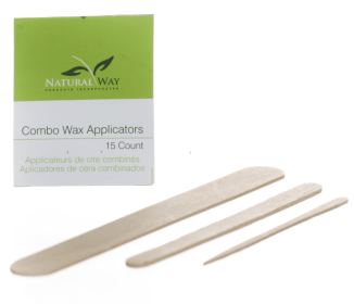 Combined Wax Applicators (5 Eyebrow, 5 Facial, 5 Body)