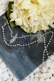 Pearl Beads Mask Chain