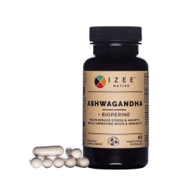 Ashwagandha + Black Pepper Capsules