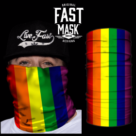 Pride Flag Fast Mask