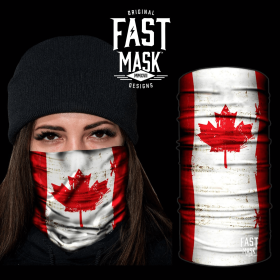 Canada Flag Fleece Face Mask