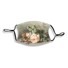 Vintage Floral Face Mask