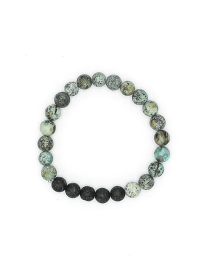 Volcanic Rock Diffuser Bracelet  Turquoise