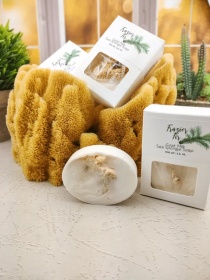 Frazier Fir goats milk sea sponge soap