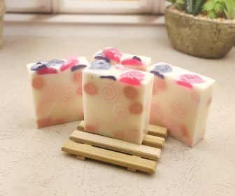 Passionate Kisses goat milk soap