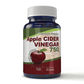 Maximum Potency 750mg Apple Cider Vinegar 60 Capsules