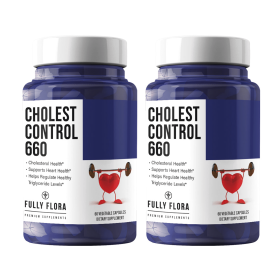 Fully Flora Cholesterol Control Regulator 660mg - 120ct