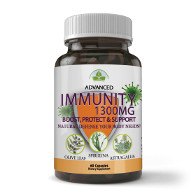 Totally Products Immunity Defense 1300mg - Advanced Immunity Support (60 capsules)