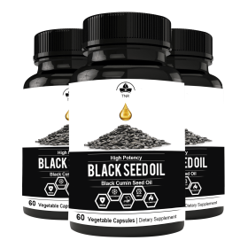 High Potency Black Cumin Seed Oil (3 bottles)