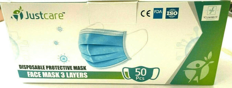 40 Boxes of Face Mask Mouth & Nose Protector Disposable Masks Blue Special Deal Free Fast Shipping