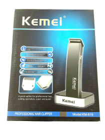 Professional Mens Hair Clipper Trimmer Rechargeable Shaver Kemei Km-619