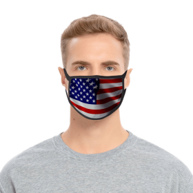 USA Flag Face Mask