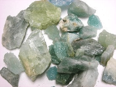 Aquamarine | Rough | KILO Lot | Assorted Sizes