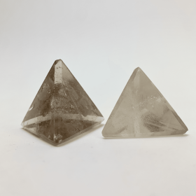 Smoky Quartz TETRAHEDRON (4 SIDES) Brazil 40-50 mm