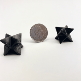 Merkaba | Black Agate | 30-35mm