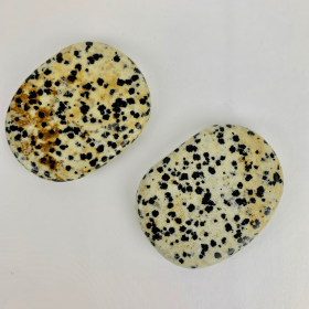 Dalmatian Jasper | Smoothed Palmstone | 45mm