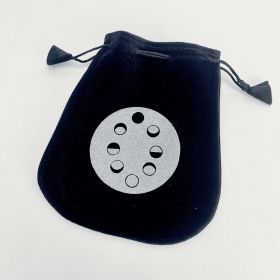 Moon Phases Velvet Bag