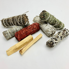 Smoke Cleansing Sampler Pack | Pack of 7 different Herb Bundles