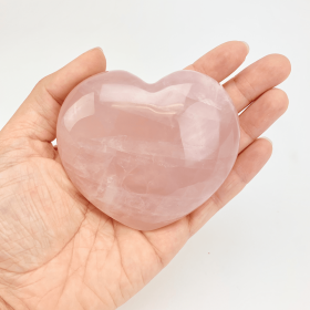 Rose Quartz Heart 3-4"