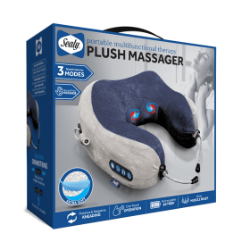 Sealy Therapeutic Vibration U-Shaped Neck Massage Pillow (MA-105)