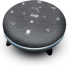 Sealy Bluetooth Wireless Fabric Sleep Speaker with Adjustable Mood Lighting (SN-102)