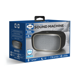 Sealy Fabric Rubberized Sleep Speaker with Light (SN-109)