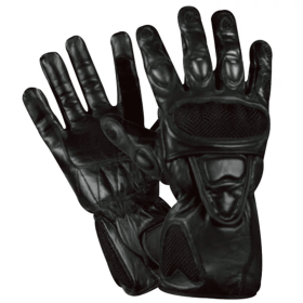 P. S. Extended Cuff Hard Knuckle Glove Medium - Black