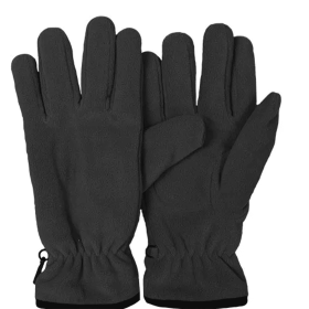 Insulated Military Style Fleece Glove - Black XL