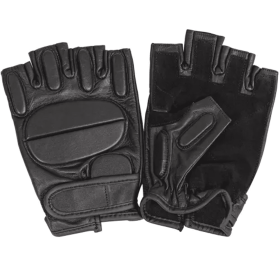 Half Finger Rappelling  Glove - Black Small