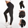 appaWomen TIK Tok Leggings Bubble Textured Butt Lifting Yoga Pants Black Small