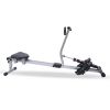 Fitness Rowing Machine Rower Ergometer, with 12 Levels of Adjustable Resistance