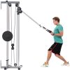 Lat Pulldown Machine Home Gym Fitness Silver