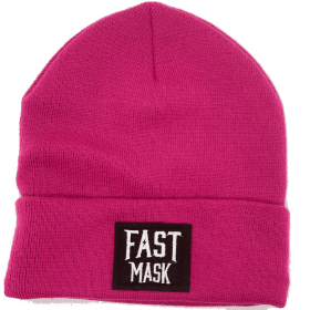 Live Fast Mask Toque (Color: Pink)