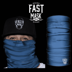 Plain Fleece Fast Mask (Color: Blue)