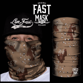 Camo Face Mask (Color: Desert)