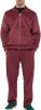 Mens 2 Pieces Velour Tracksuits Full Zip Stripe Casual Jogging Outfits Jacket & Pants Fitness Tracksuit Sets