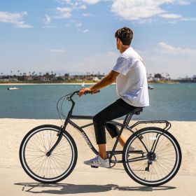 Beach bike (Color: Black)