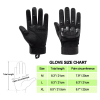 Unisex Airsoft Sports Gloves with Touchscreen Fingertip Capability