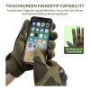 Unisex Airsoft Sports Gloves with Touchscreen Fingertip Capability