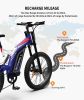 AOSTIRMOTOR 26" 1500W Electric Bike Fat Tire P7 48V 20AH Removable Lithium Battery for Adults S17-1500W