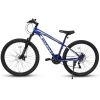 A2610 26 inch Mountain Bike 21 Speeds, Suspension Fork, Steel Frame Disc-Brake for Men Women Mens Bicycle Adlut Bike